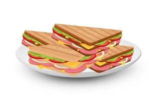What is the bottom sandwich missing?