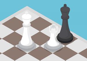 The winning move in a game of chess