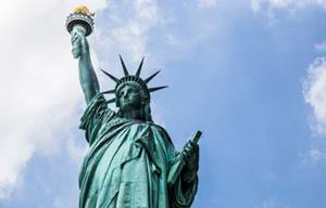 The Statue of ______ in New York was a gift from the people of France